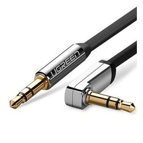 Ugreen 1 m 90 Derece L Tipi 3.5mm Aux Ses Kablosu