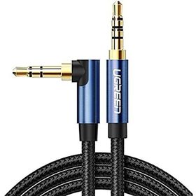 Ugreen 1 m 90 Derece L Tipi 3.5mm Aux Ses Kablosu