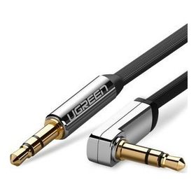 Ugreen 1 m 90 Derece L Tipi 3.5mm Aux Ses Kablosu
