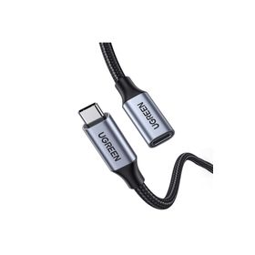 Ugreen 1 mt Gen2 100 W Thunderbolt 3 Type-C To Type-C Örgülü Uzatma Kablosu