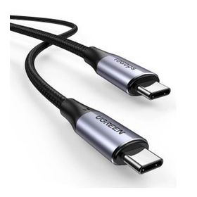 Ugreen 1 mt Type-C To Type-C USB 3.1 Gen2 5A 100 W Thunderbolt 3 Data ve Şarj Kablosu