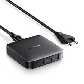 Ugreen 100W Type-C QC 4.0 PD 3.0 Gri GanX 2 Portlu Hızlı Şarj Cihazı