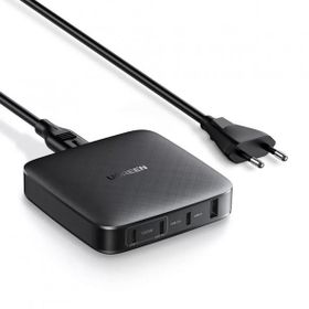 Ugreen 100W Type-C QC 4.0 PD 3.0 Gri GanX 2 Portlu Hızlı Şarj Cihazı