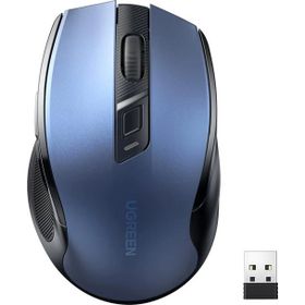 Ugreen 15064 Ergonomik Mavi Optik Sessiz Kablosuz Mouse