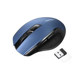 Ugreen 15064 Ergonomik Mavi Optik Sessiz Kablosuz Mouse