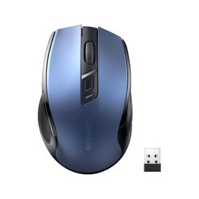 Ugreen 15064 Ergonomik Mavi Optik Sessiz Kablosuz Mouse