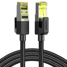 Ugreen 2 mt Cat7 Örgülü F/FTP 10GBPS Rj45 Ethernet Kablosu