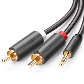 Ugreen 2 RCA 3.5 mm 1.5 m Aux Ses Kablosu