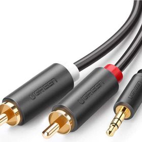 Ugreen 2 RCA 3.5 mm 2 m Aux Ses Kablosu