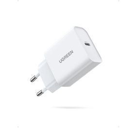 Ugreen 20W USB C Güç Bankası PD 3.0 USB C Güç Adaptörü Şarj Fişi Iphone 14 14 Pro 14 Pro Max 13 13 Mini 12 11 SE 2022 Ipad Pro Galaxy S23 S22 Pixel ile Uyumlu Beyaz Şarj Cihazı
