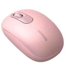 Ugreen 2400DPI 2.4Ghz Pembe Sessiz Tuşlu Kablosuz Optik Mouse