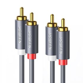 Ugreen 2RCA Antrasit Ses Kablosu