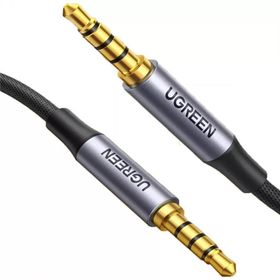 Ugreen 3.5 mm 3 m Hi-fi Erkek To Erkek Trrs Aux Ses Ve Mikrofon Kablosu