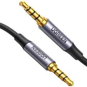 Ugreen 3.5 mm 3 m Hi-fi Erkek To Erkek Trrs Aux Ses Ve Mikrofon Kablosu