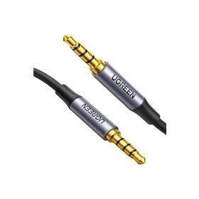 Ugreen 3.5 mm 3 m Hi-fi Erkek To Erkek Trrs Aux Ses Ve Mikrofon Kablosu