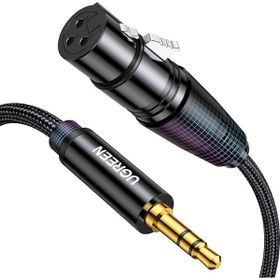 Ugreen 3.5 mm to XLR 1 mt Örgülü Mikrofon Ses Kablosu