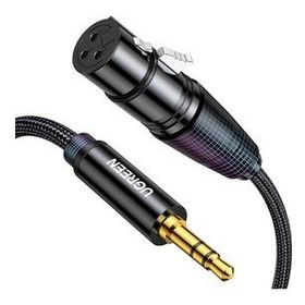 Ugreen 3.5 mm to XLR 1 mt Örgülü Mikrofon Ses Kablosu