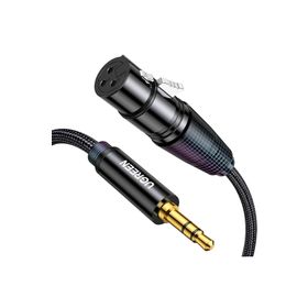 Ugreen 3.5 mm to XLR 1 mt Örgülü Mikrofon Ses Kablosu