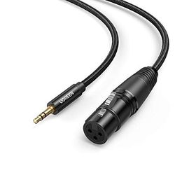 Ugreen 3.5 mm to XLR 2 mt Örgülü Mikrofon Ses Kablosu