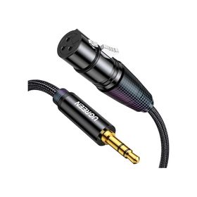 Ugreen 3.5 mm to XLR 2 mt Örgülü Mikrofon Ses Kablosu