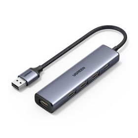 Ugreen 4 Portlu USB 3.0 Çoklayıcı Type-C Girişli HUB Adaptör
