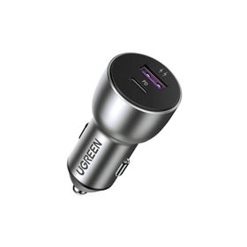 Ugreen 42.5W Pd Qc Alüminyum 3.0 Çift Çıkışlı Hızlı Araç Şarj Cihazı