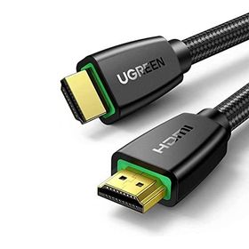 Ugreen 4K 18 Gb/s HDMI 2.0 Siyah 1.5 mt Örgülü Kablo