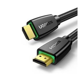 Ugreen 4K HDMI 1 m Örgülü Görüntü ve Ses Aktarma Kablosu
