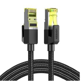 Ugreen 50 cm Cat7 Örgülü F/FTP 10GBPS Rj45 Ethernet Kablosu