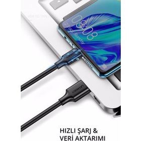 Ugreen 50 cm Usb 3.0 Type-c Data Ve Şarj Kablosu