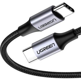 Ugreen 50152 60W 3A QC PD Örgülü 2 mt Siyah USB-C Hızlı Şarj Kablosu