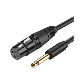 Ugreen 6.5 mm Jack to Xlr 2 mt Dişi Mikrofon Ses Bağlantı Kablosu