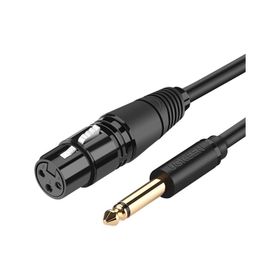 Ugreen 6.5 mm Jack to XLR Dişi 5 mt Mikrofon Ses Bağlantı Kablosu