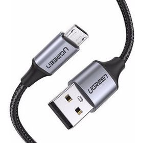 Ugreen 60147 Siyah 1.5 mt Micro USB Data ve Şarj Kablosu