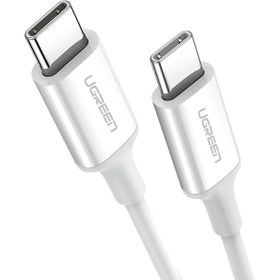 Ugreen 60518 1 mt Beyaz 60W 3A QC PD Hızlı USB-C Şarj Kablosu