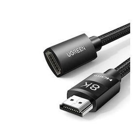 Ugreen 8k 60hz Örgülü Hdmı 2.1 50 cm Uzatma Kablosu