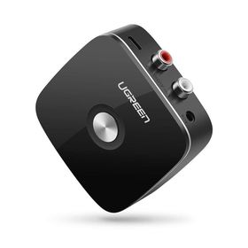 Ugreen A2DP Bluetooth 5.0 Adaptör 3.5 mm ve RCA Fono Bluetooth V5.0 Aux Alıcısı Kablosuz HiFi Stereo