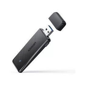 Ugreen AC1300 USB 3.0 1300 mbps 2.4-5Ghz Wi-Fi Kablosuz Alıcı Ağ Adaptörü