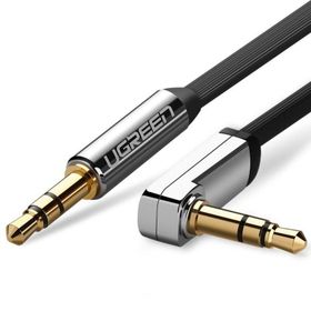 Ugreen AV119 90° 2 m Flat 3.5 mm Aux Ses Kablosu