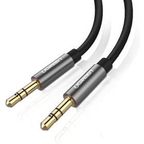 Ugreen AV119 90° Flat 3.5 mm 3 m Aux Ses Kablosu