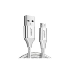Ugreen Beyaz 2 m Micro USB Şarj ve Data Kablosu