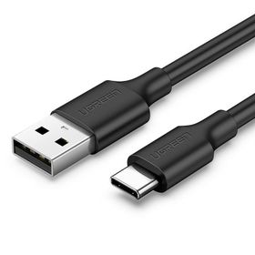 Ugreen Beyaz 50 cm Örgülü USB Type-C Şarj ve Data Kablosu