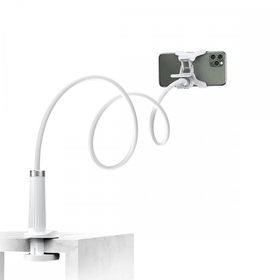 Ugreen Beyaz 90 cm Flexible Esnek Yatak Masa Telefon Tutucu