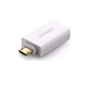 Ugreen Beyaz USB Micro USB OTG Dönüştürücü Adaptör