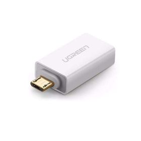 Ugreen Beyaz USB Micro USB OTG Dönüştürücü Adaptör