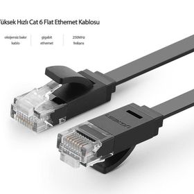 Ugreen Cat6 Flat 20 Metre Ethernet Kablosu