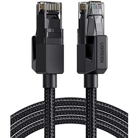Ugreen CAT6 Siyah 1 m Ethernet Kablosu