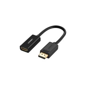 Ugreen DisplayPort to HDMI Siyah 1080P Dönüştürücü Adaptör