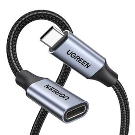 Ugreen Gen2 100 W Thunderbolt 3 Type-C to Type-C 50 cm Örgülü Uzatma Kablosu