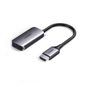 Ugreen Gri HDMI To Mini DP 4K Ses ve Görüntü Aktarım Adaptör